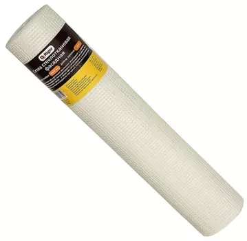 Сетка фасадная Corsa Deco/KM Профи 130 г/м2 с ячейкой 10х10 мм рулон 1х50 м