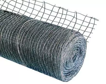 Сетка стальная тканая оцинкованная 14х14х0.8 мм