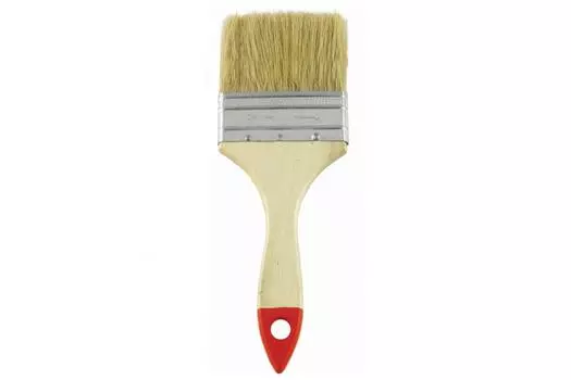 Шабашка кисть плоская №1 мм деревручка 108-3810 45969