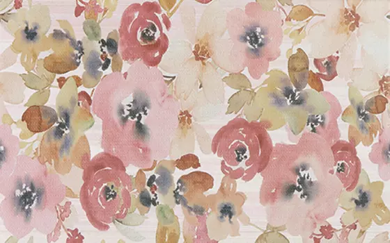 Декор для плитки Шахтинская плитка Амалия 01 бежевый 25х40 см