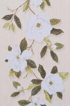 Плитка настенная Шахтинская плитка Магнолия 02 бежевая 20х30 см