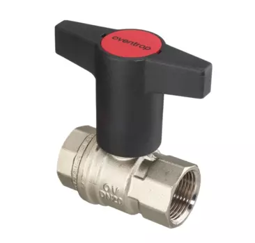 Кран шаровой Oventrop Optibal ВВ 1/2 маховик пластмассовый