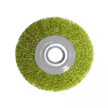 Щетка-крацовка Biber 70979 дисковая 150 мм с переходниками