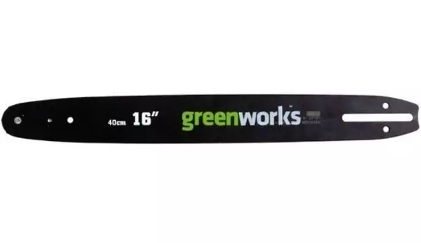 Шина для электропилы Greenworks 29757 40 см