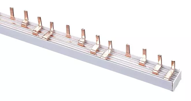 Шина соединительная гребенка IEK типа PIN 2P 100А 1 м