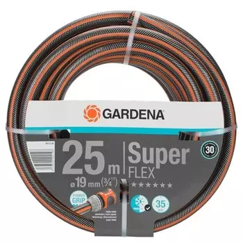 Шланг поливочный Gardena SuperFlex 12х12 3/4"х25 м 18113-20