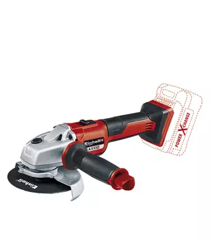 Шлифмашина угловая аккумуляторная Einhell AXXIO PXC 4431140 18В Li-Ion D125 мм без АКБ и ЗУ