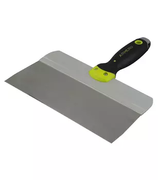 Шпатель фасадный Armero 250 мм с широким полотном и прорезиненной ручкой