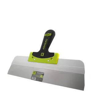 Шпатель фасадный Armero с прорезиненной ручкой 350 мм