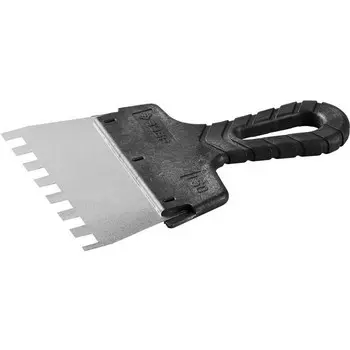 Шпатель зубчатый Зубр Мастер 10078-15-10 10х10 мм 150 мм