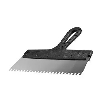 Шпатель Зубр 6х6 мм, 300 мм, зубчатый