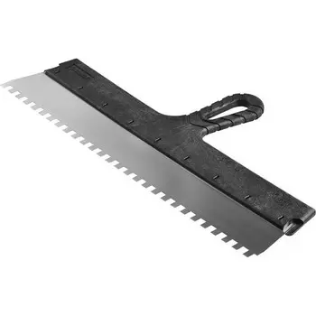 Шпатель Зубр 8х8 мм, 450 мм, зубчатый