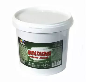 Шпатлевка масляно-клеевая Радуга Магия радуги 1,5 кг