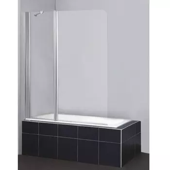 Шторка для ванны BelBagno Sela V-11-120/140-Ch-Cr-L 1200х1400 мм