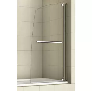 Шторка на ванну WeltWasser WW100 100K1-80 1400х800 мм с полотенце-держателем