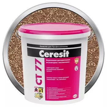 Штукатурка акриловая декоративная Ceresit CT 77 Мозаичная Sierra 5 25 кг