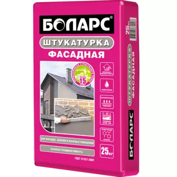 Штукатурка фасадная Боларс 25 кг