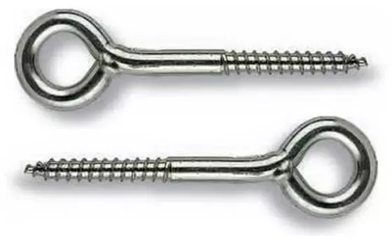 Шуруп-кольцо крепление для стройлесов 6х80 мм