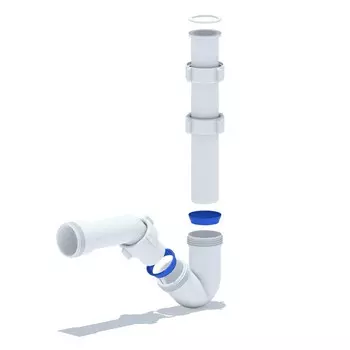 Сифон для биде АниПласт 1 1/4х32 без выпуска