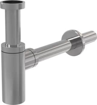 Сифон для раковины цельнометаллический Alcaplast A400, диаметр 32 мм