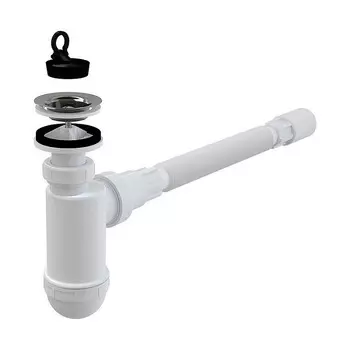 Сифон для умывальника Alca Plast A41 Flexi