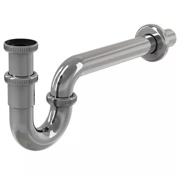 Сифон для умывальника Alca Plast A432 с накидной гайкой 5/4 дюйма