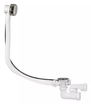 Сифон для ванны WIRQUIN PRO 30975014 полуавтомат регулируемый