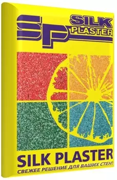 Silk Plaster Эйр Лайн 605, 0.2 кг, Штукатурка декоративная шелковая