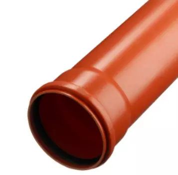 Sinikon 110 мм, 0.5 м, Труба канализационная наружная НПВХ