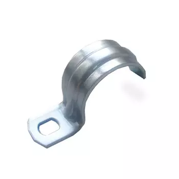 Скоба металлическая однолапковая D16-17 мм 100 шт