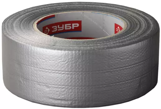 Скотч армированный Зубр Профессионал 48 мм серый рулон 45 м