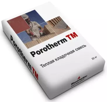 Смесь кладочная Wienerberger Porotherm TM 20 кг