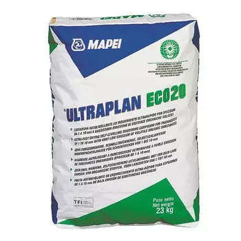 Смесь Mapei Ultraplan Eco 20 самовыравнивающая 23 кг