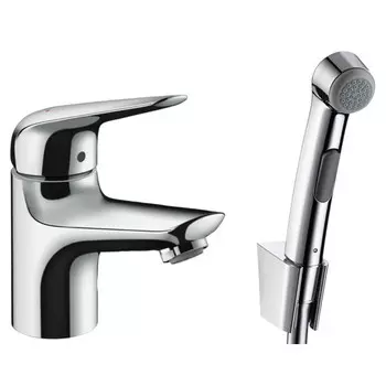 Смеситель для биде Hansgrohe Novus 71144000 c гигиеническим душем