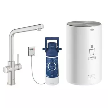 Смеситель для кухни Grohe Red Duo New 30327DC1 с водонагревателем