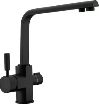 Смеситель для кухонной мойки Kaiser Decor 40144-9 Black Mat под фильтр