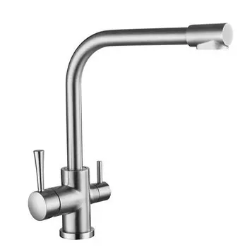 Смеситель для кухонной мойки Kaiser Merkur 26044-5 серебро