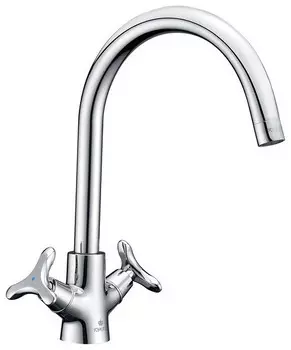 Смеситель для кухонной мойки Kaiser Trio 57033 хром