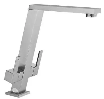 Смеситель для кухонной мойки Kaiser Vico 30144-5 серебро