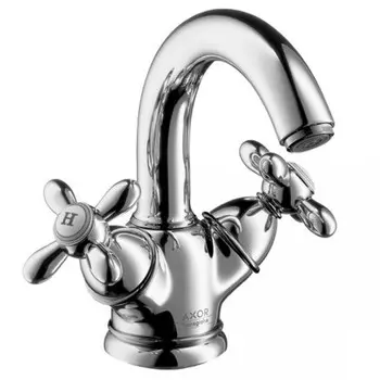 Смеситель для раковины двухвентельный Hansgrohe Axor Carlton хром