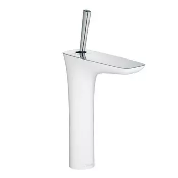 Смеситель для раковины Hansgrohe Puravida 15081400 белый/хром