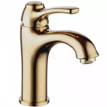 Смеситель для раковины Iddis Oldie OLDYG00i01 желтое золото