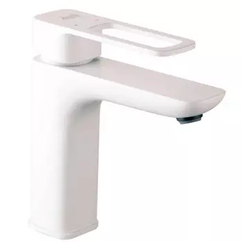 Смеситель для раковины Iddis Slide SLIWT00i01 белый матовый