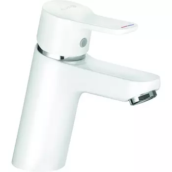 Смеситель для раковины Kludi Pure&amp;Easy белый/хром 370289165