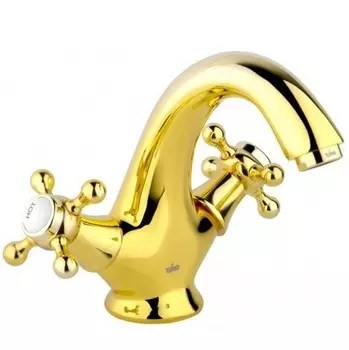 Смеситель для раковины Timo Nelson 1911F gold