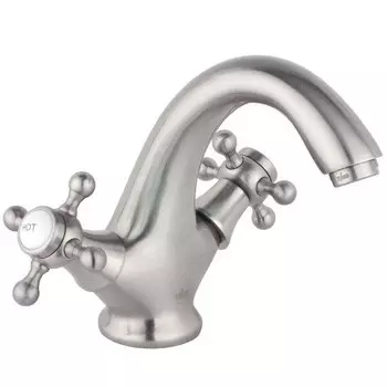 Смеситель для раковины Timo Nelson 1911F silver