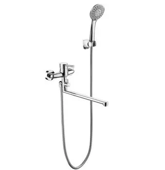 Смеситель для ванны Bravat Slim F6332366CP-01L-RUS