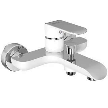 Смеситель для ванны Iddis Calipso CALSB00i02WA белый/хром