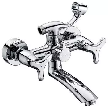 Смеситель для ванны Kaiser Trio 57122 хром