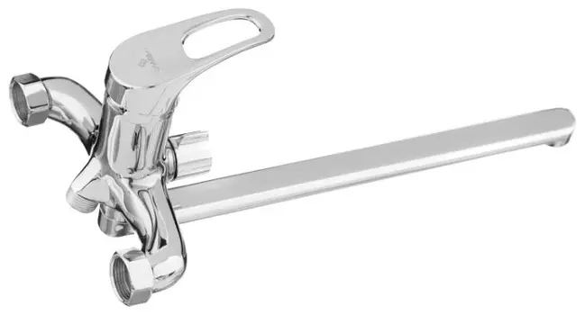 Смеситель для ванны одноручный Славен Прораб СЛ-ОД-П31 с длинным изливом